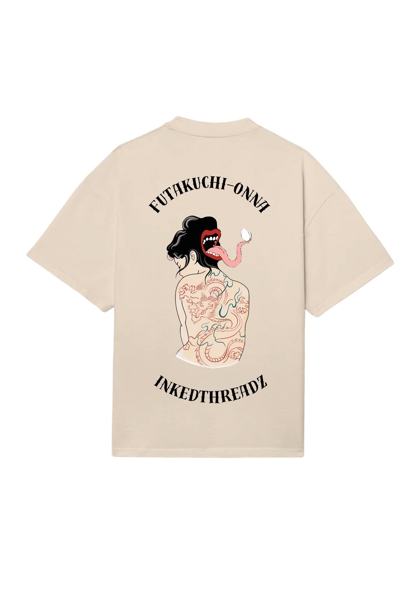 InkedThreadz X Neslihan Uysal – Oversized Ultra Heavy Tee